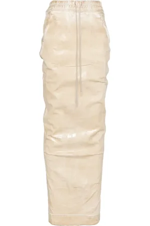 Rick Owens Lang Pillar nederdel