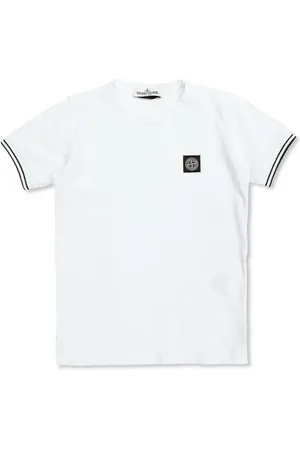 Stone Island T-shirt med kompasmotiv