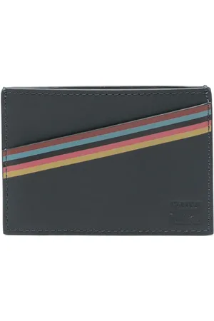 Paul Smith Artist-Stripe kortholder i læder
