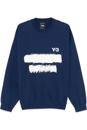Y-3 X adidas grafisk sweatshirt