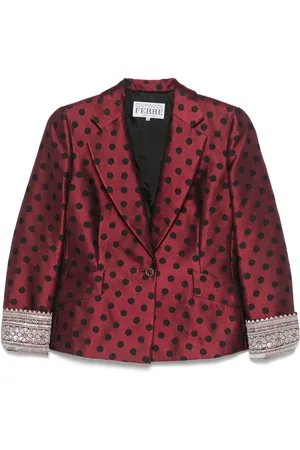 Gianfranco Ferré Blazer med polkaprikker fra 1990