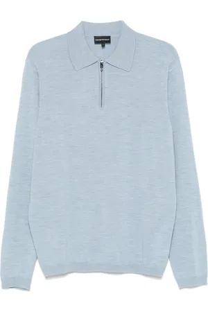 Emporio Armani Polo med meleret effekt