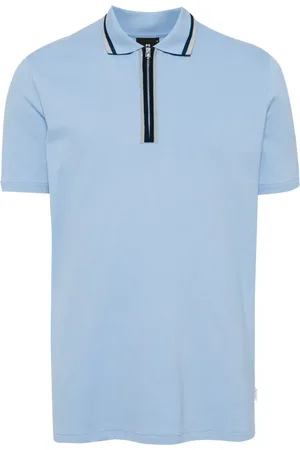 Paul Smith Polo med kort lynlås