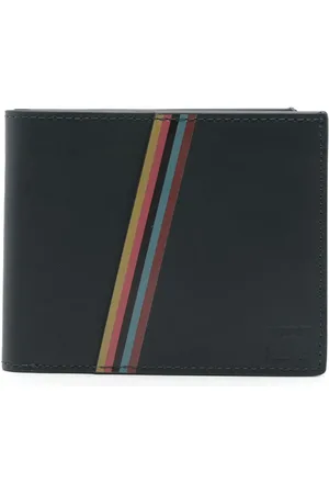 Paul Smith Artist-Stripe pung i læder