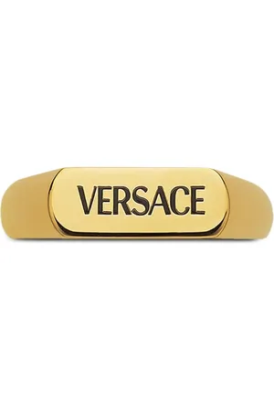 VERSACE Ring med indgraveret logo