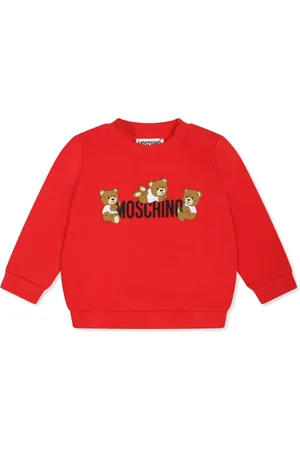Moschino Sweatshirt med bamsetryk