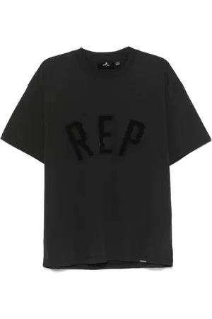 Represent T-shirt med logoapplikation