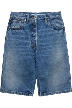 Prada Denimshorts med lige ben