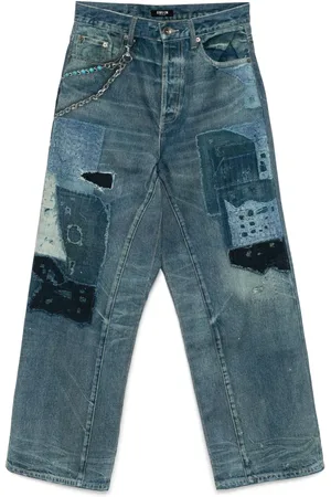 FIVE CM Jeans med grafisk tryk