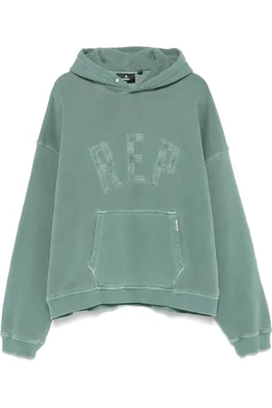 Represent Hættetrøje med logo-applikation