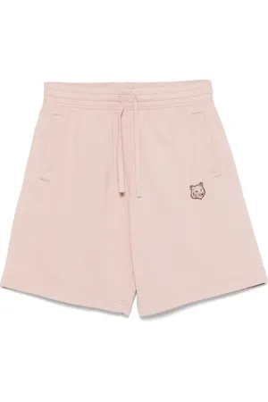 Maison Kitsuné Bold shorts med rævehoved-mærke