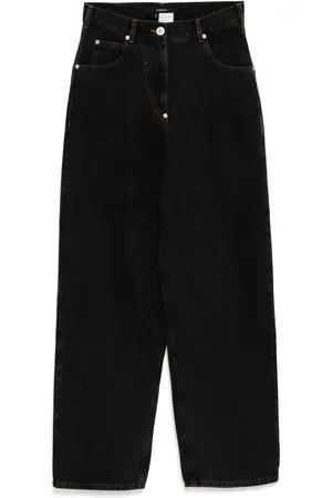 pushBUTTON Panty jeans med udskæringsdetalje