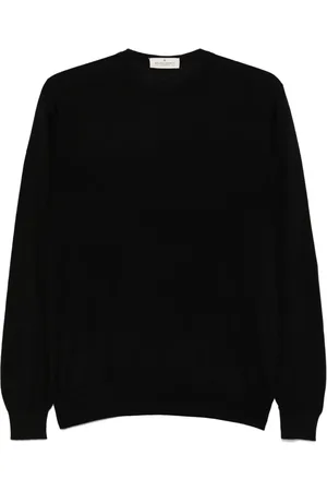 BRUNO MANETTI Finstrikket sweater