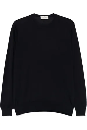 BRUNO MANETTI Finstrikket sweater