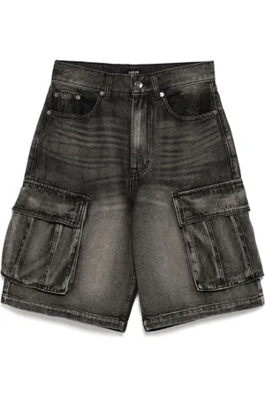 FIVE CM Cargo-denimshorts