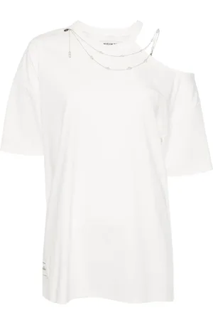 Musium Div. T-shirt med imiterede perler