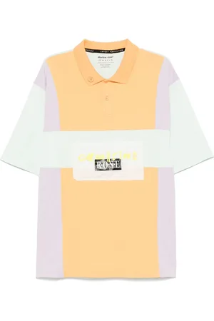 MARTINE ROSE Polo med colourblocking