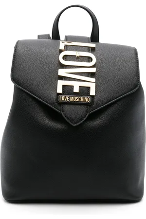 Moschino Rygsæk med logoplade