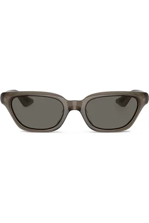 Oliver Peoples X Khaite solbriller med rektangulært stel