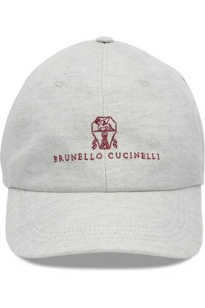 Brunello Cucinelli Baseballkasket med logo