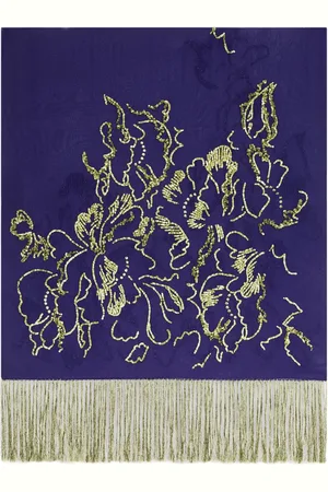 DRIES VAN NOTEN Broderet tørklæde
