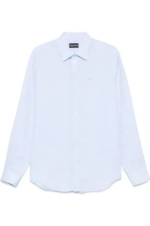 Emporio Armani Skjorte med broderet logo