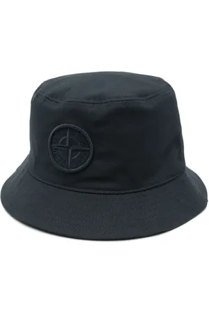 Stone Island Bøllehat med kompasbroderi