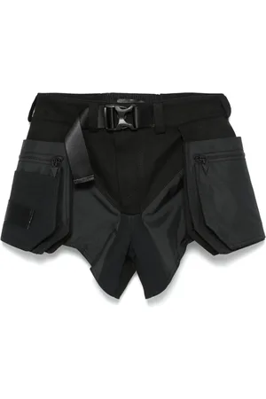 MUGLER Cargo-shorts i teknisk stof