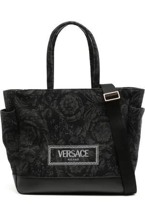 VERSACE Skuldertaske med broderet logo