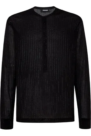 Dsquared2 T-shirt med rhinstenudsmykning