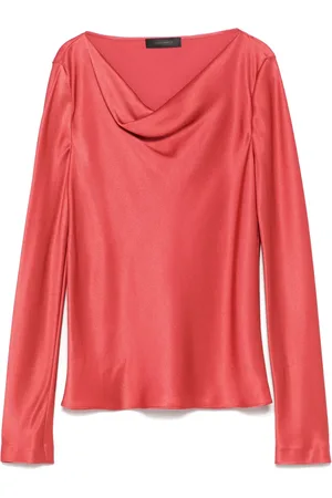 Alberta Ferretti Satinbluse