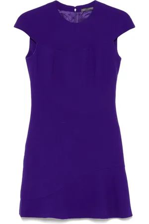 Alexander McQueen Kort kjole i uld fra 00