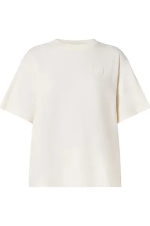 Lacoste Forvasket T-shirt med mærke