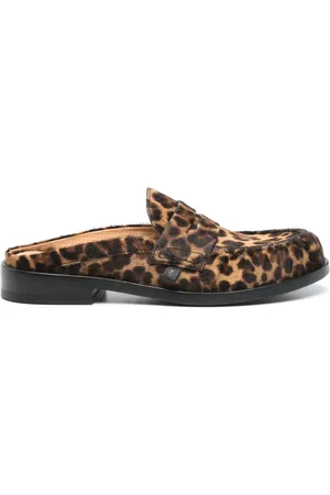 Premiata Mules med leopardtryk