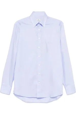 Etro Skjorte med knapper og broderet logo