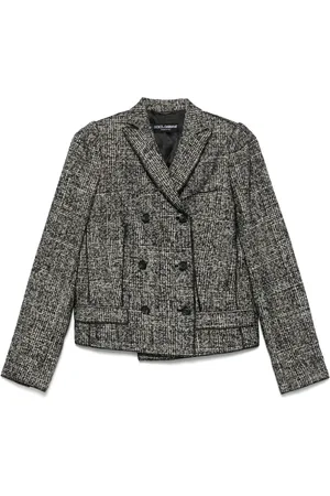 Dolce & Gabbana Prince of Wales-mønstret jakke fra 00
