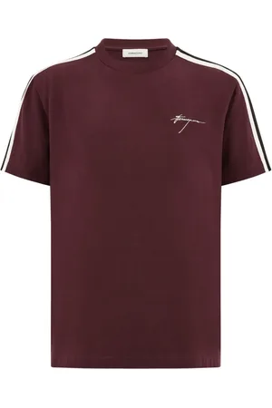 Salvatore Ferragamo T-shirt med sidestribe