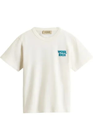 Woolrich T-shirt med surf-tryk