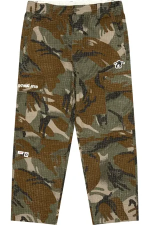 A Bathing Ape Bukser med kamuflagetryk