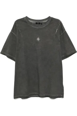 FIVE CM T-shirt med logo-nitte