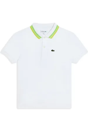 Lacoste Polo med stribet krave