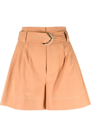 Twin-Set Højtaljede shorts med bælte