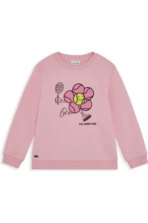 Lacoste Sweatshirt med grafisk tryk