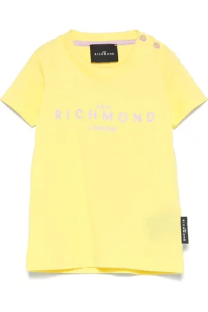 John Richmond T-shirt med logotryk