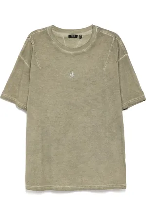 FIVE CM T-shirt med logo-nitte