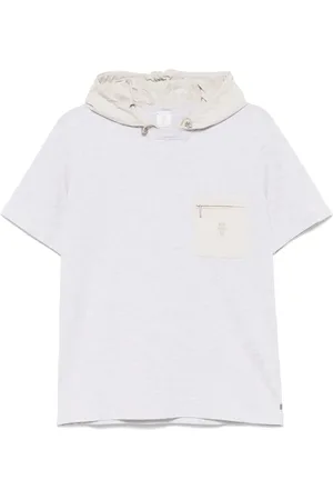 ELEVENTY T-shirt med hætte