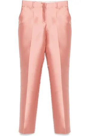 Alberta Ferretti Satinbukser