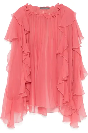 Alberta Ferretti Chiffon-bluse