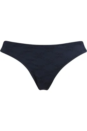Vilebrequin Mellemlang bikinitrusser med skildpadde-monogram
