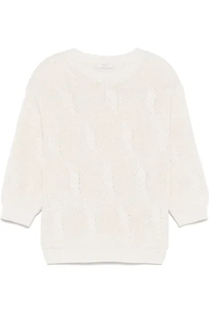 PESERICO SIGN Sweater med pailletter